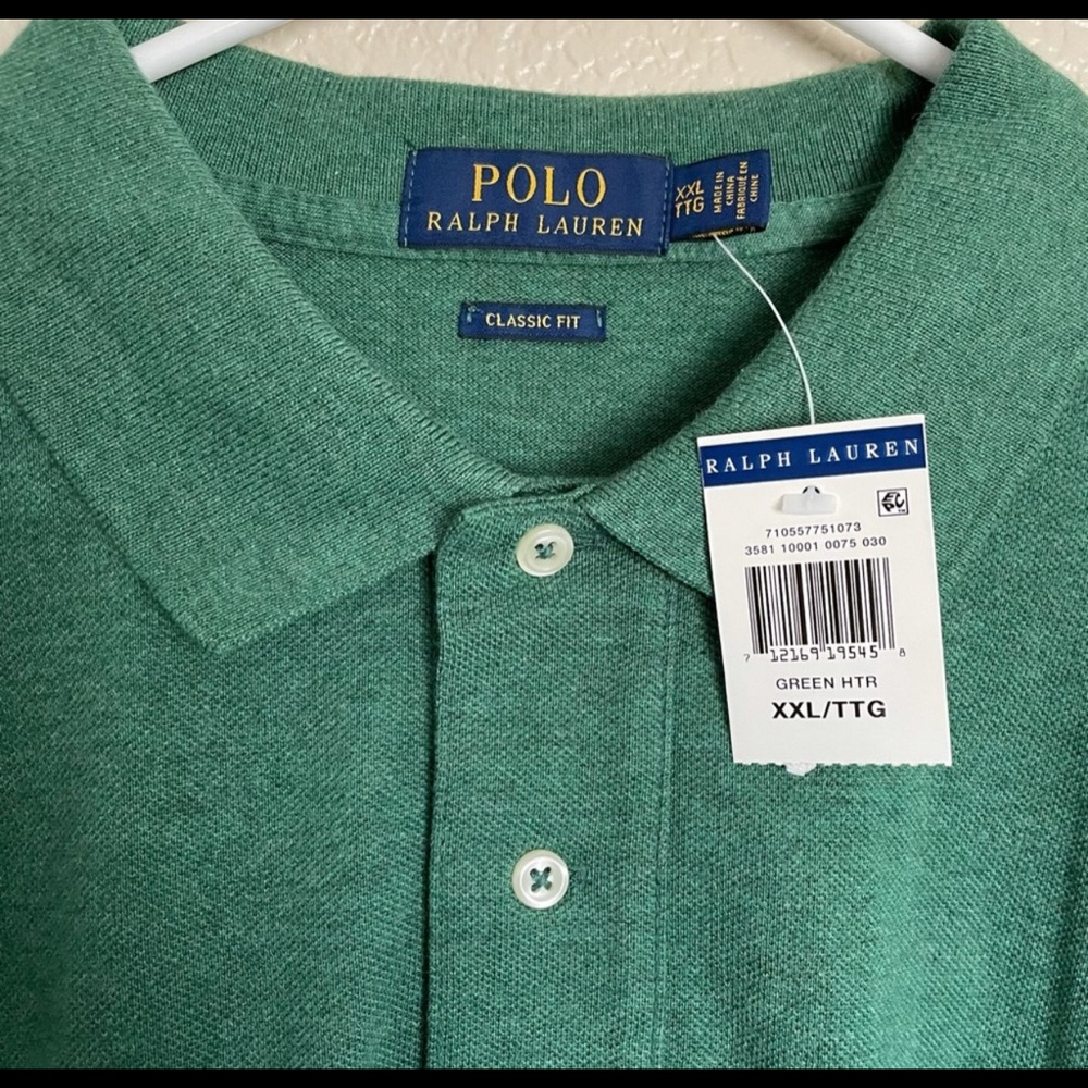Men’s Classic Fit Polo Soft Mesh Polo Shirt - Picture 5 of 6